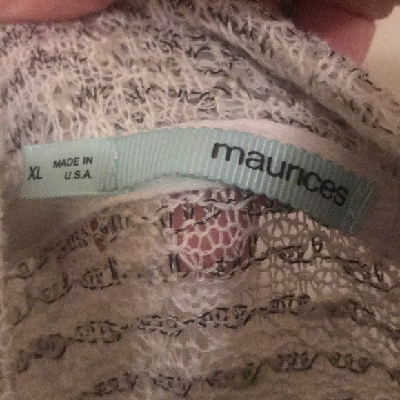 Black and white Cardigan with black T-shirt - Picture 3 of 4